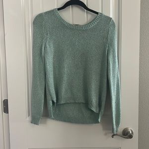 H&M Baby Blue Sparkly Sweater